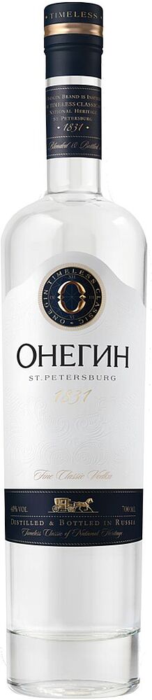 Vodka "Onegin" 0.7l