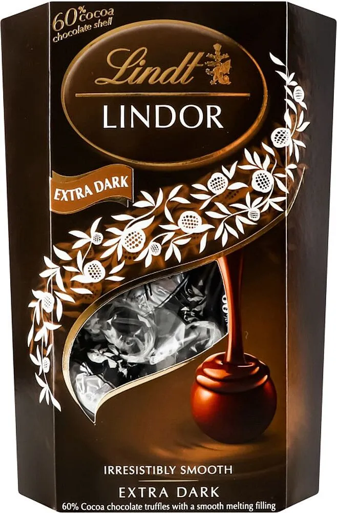 Շոկոլադե կոնֆետների հավաքածու «Lindt Lindor» 200գ