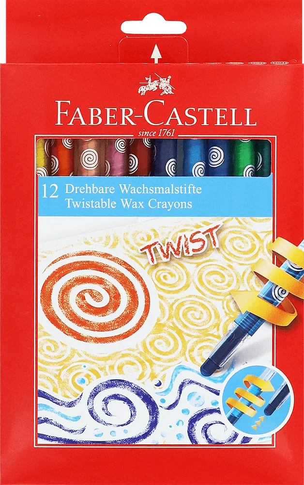 Յուղամատիտներ գունավոր « Faber-Castell» 12 հատ
