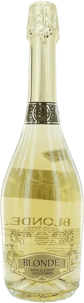 Alcoholic beverage based on wine "Blonde With 22 Carat Gold Flakes" 750ml
