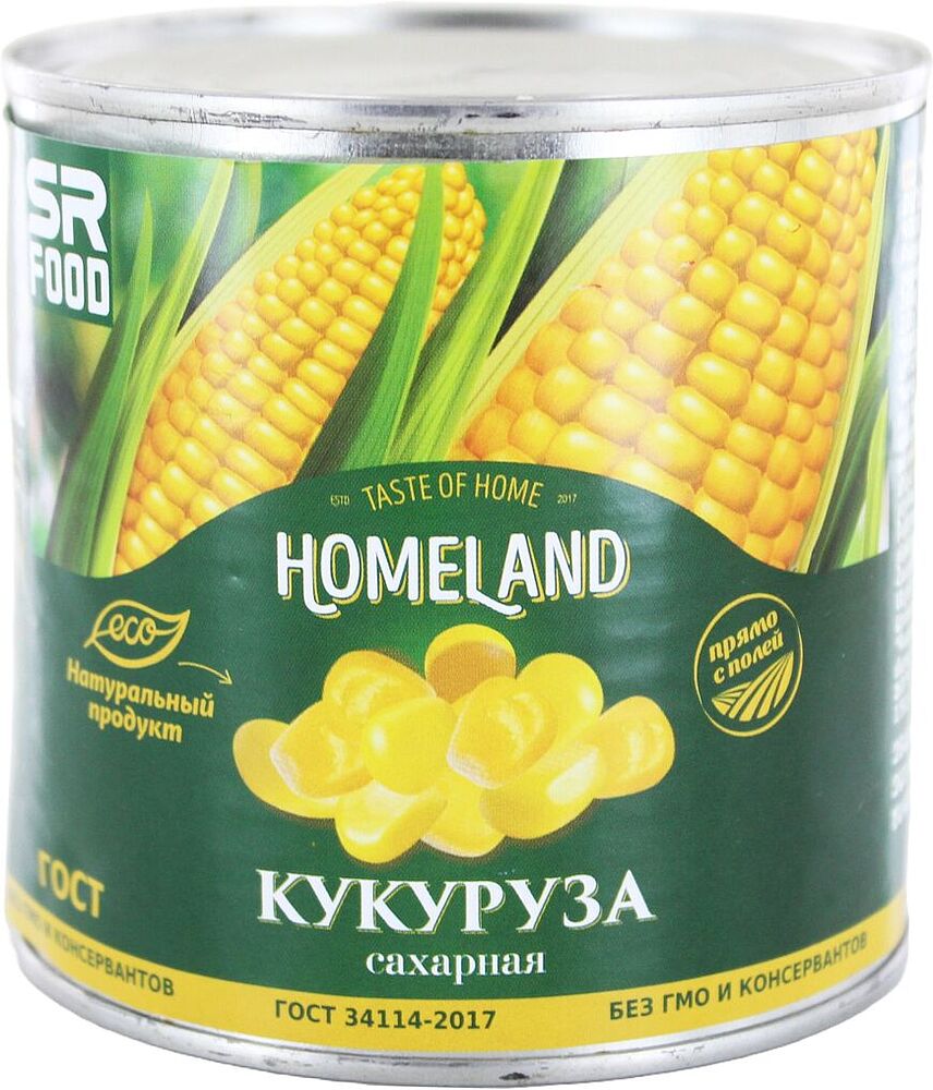 Corn "Homeland" 400g