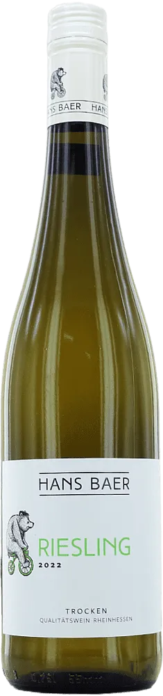 White wine "Hans Baer Riesling" 0.75l
