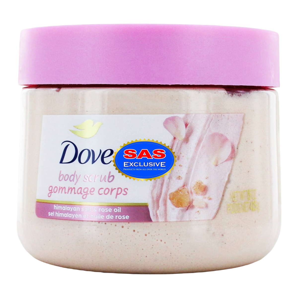 Скраб для тела "Dove Gommage Corps" 425г