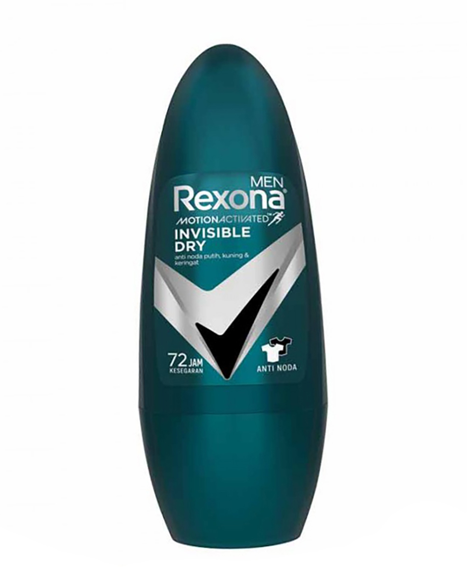 Rexona Men Invisible 48h Protection Antiperspirant Desodorante Roll On, 50  g / 1.76 oz