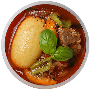 Soup and hot dishes