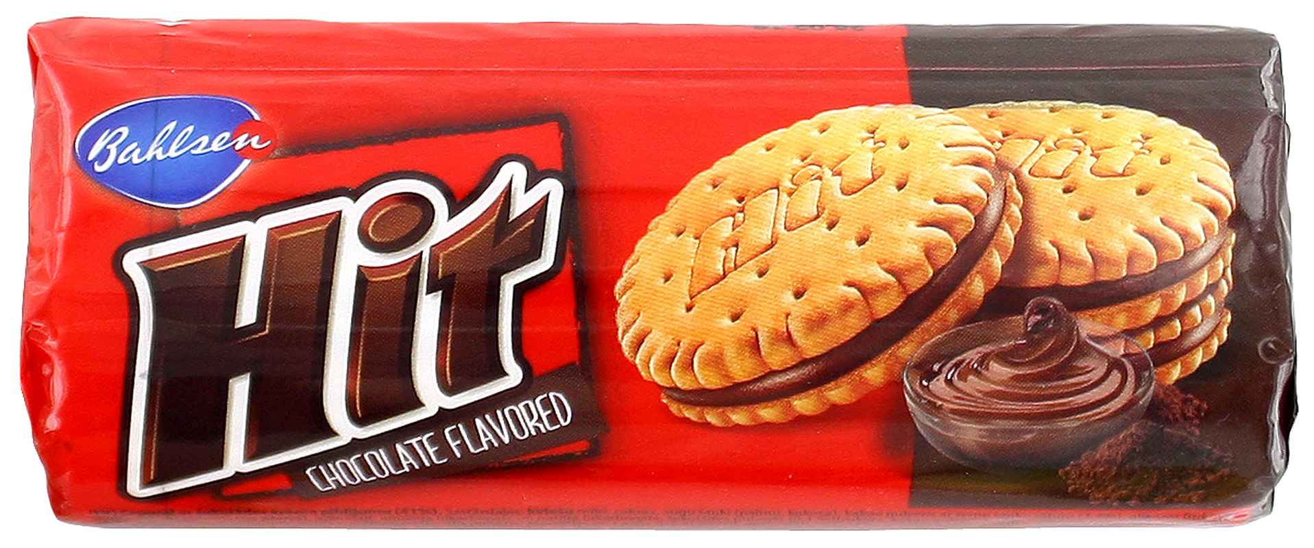 Cookie with chocolate filling 