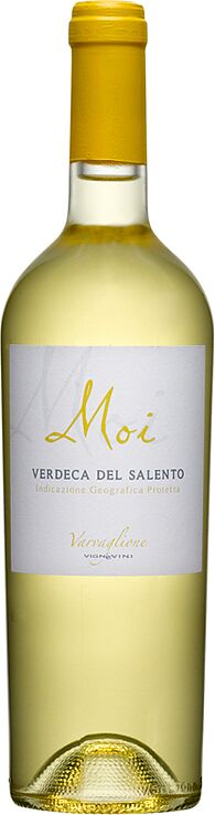 White wine "Moi Verdeca del Salento Varvaglione" 0.75л