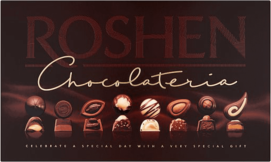 Chocolate candies collection "Roshen Chocolateria" 256g  