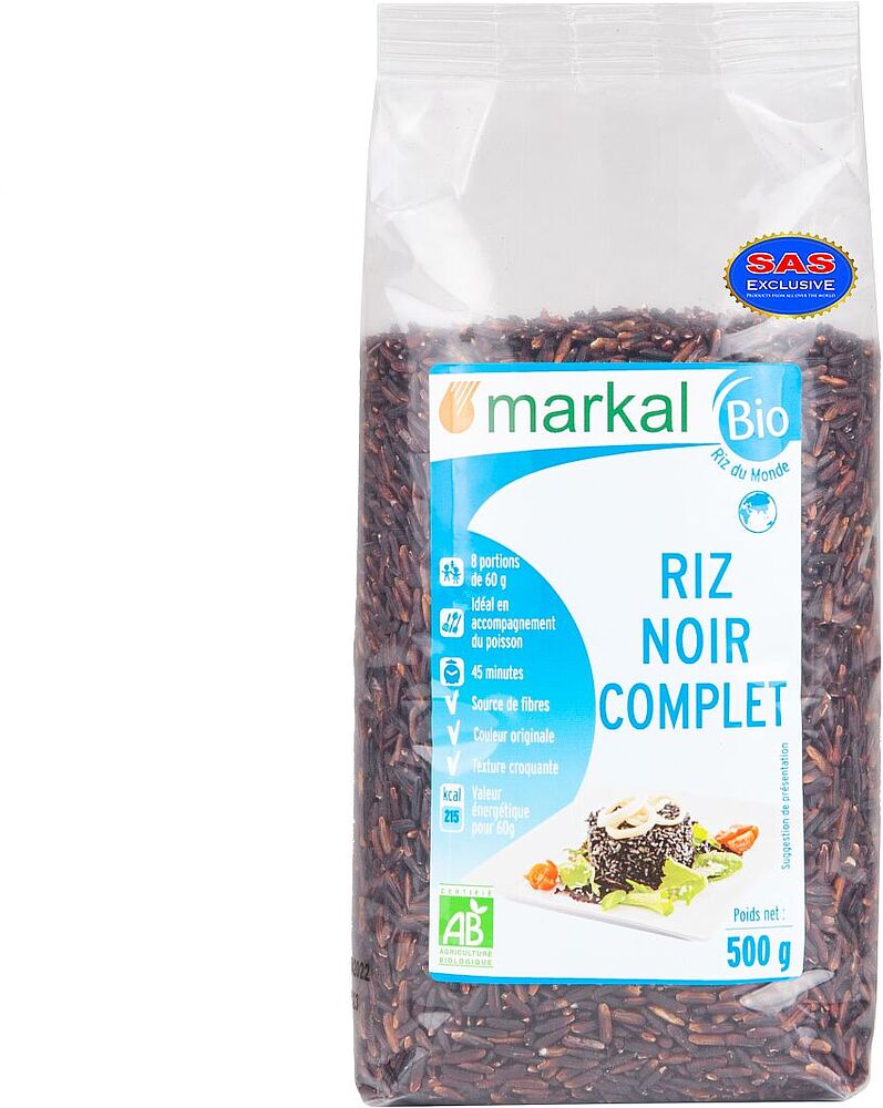 Long-grain rice "Markal Bio" 500g
