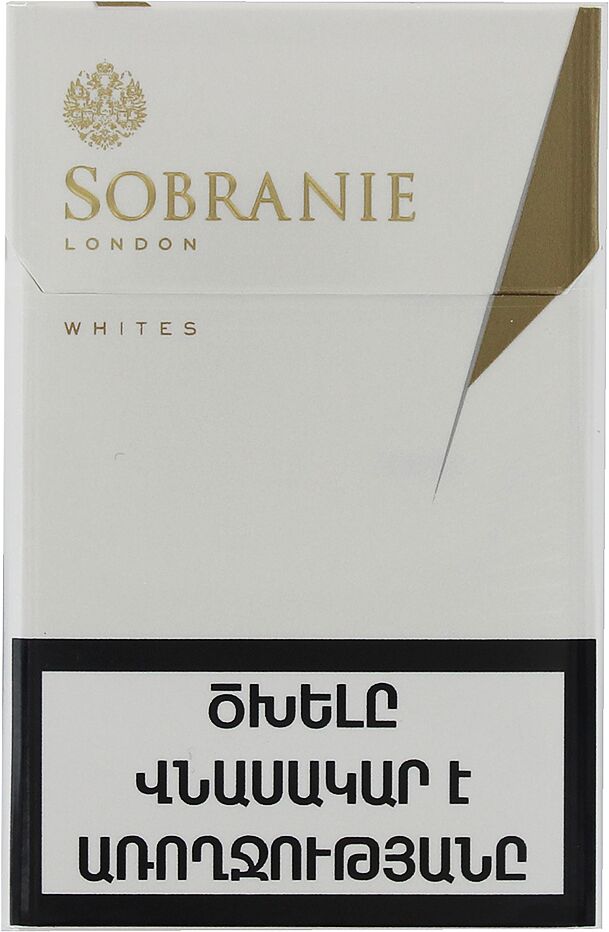 Cigarettes "Sobranie London Whites" 