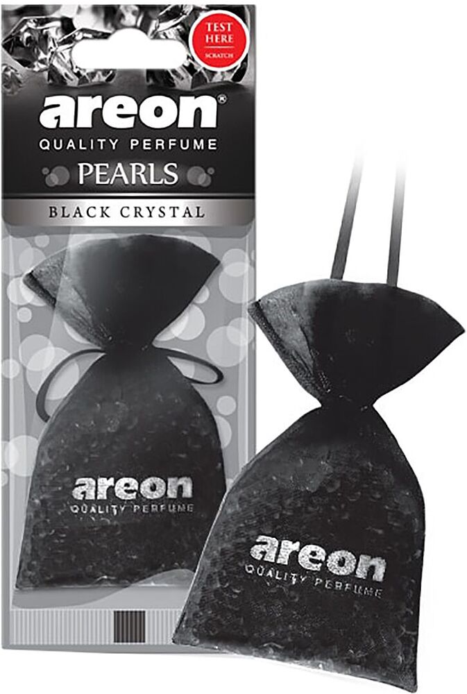 Ավտոմեքենայի բուրավետիչ «Areon Black Crystal» 25գ
