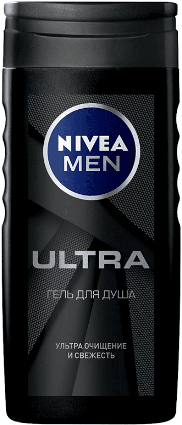 Shower gel "Nivea Men Ultra" 250ml