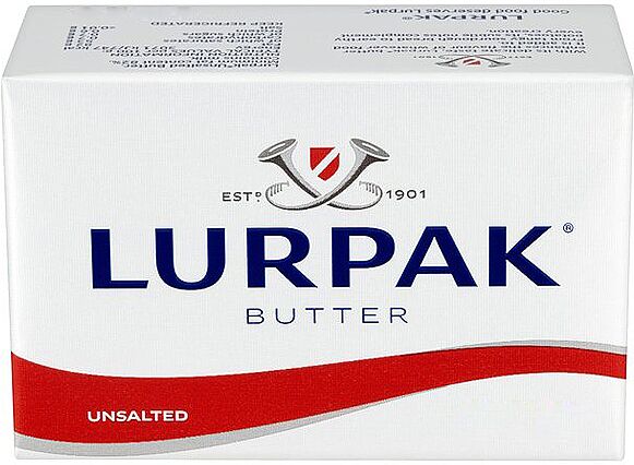 Масло сливочное "Arla Lurpak" 400г,  жирность: 82%