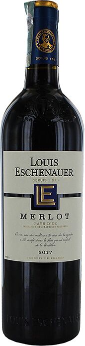 Вино красное "Louis Eschenauer Merlot" 0.75л