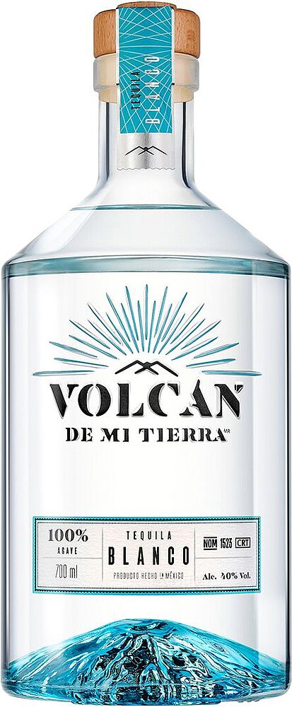 Текила "Volcan Blanco" 0.7л