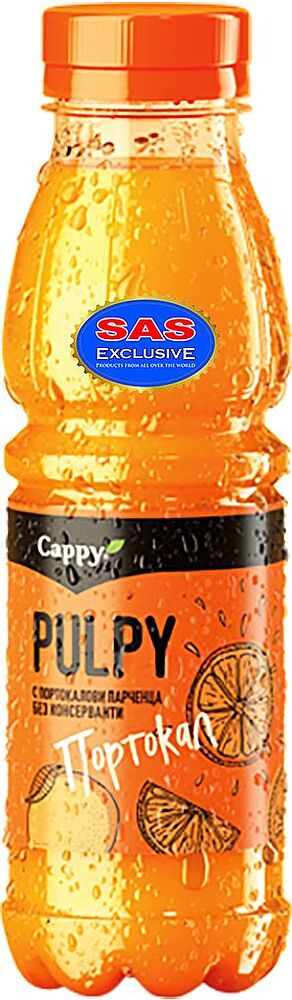 Напиток "Cappy Pulpy" 0.33л Апельсин