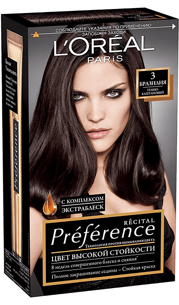 Hair dye "L'oréal Recital Préférence" №03