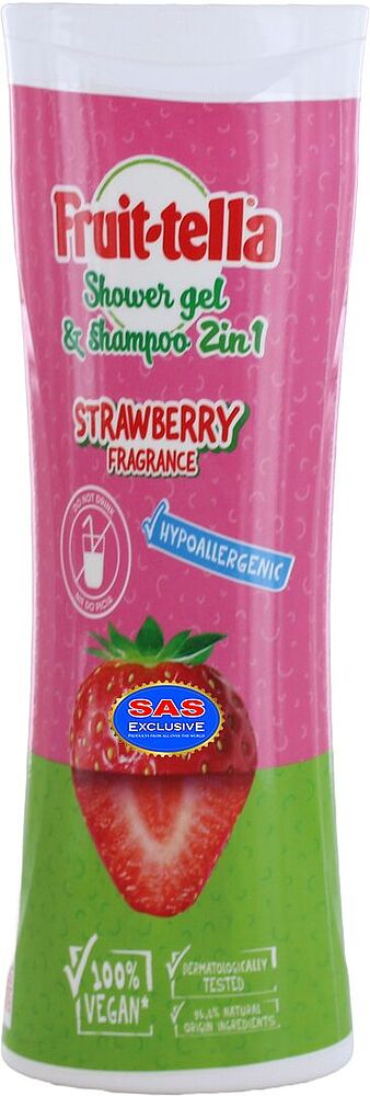 Shampoo-shower gel "Fruit-tella" 300ml
