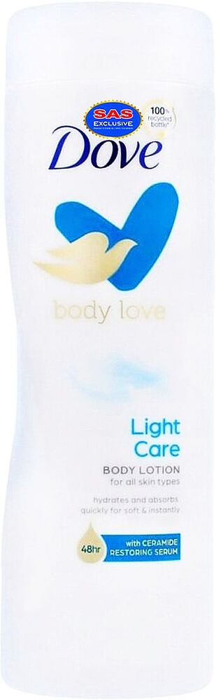 Body lotion "Dove Light Care" 400ml