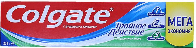 Toothpaste  "Colgate Triple Action" 150ml