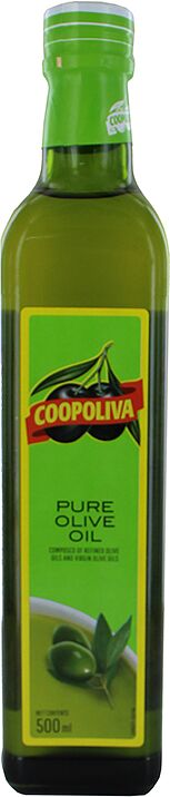 Olive oil "Coopoliva Pure" 0.5l 