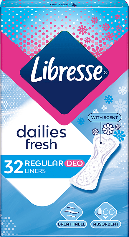 Ежедневные прокладки "Libresse Normal" 32шт