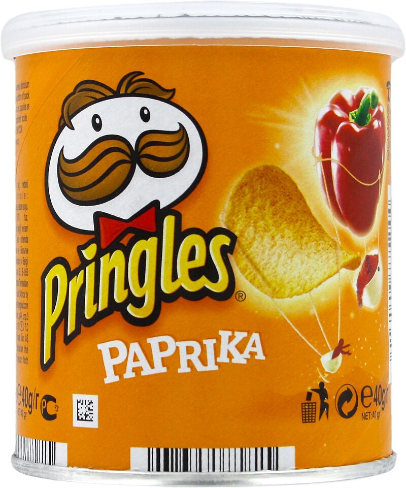 Чипсы "Pringles" 40г Паприка