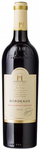 Red wine "Bordeaux Merlot-Cabernet Sauvignon"  0.75л