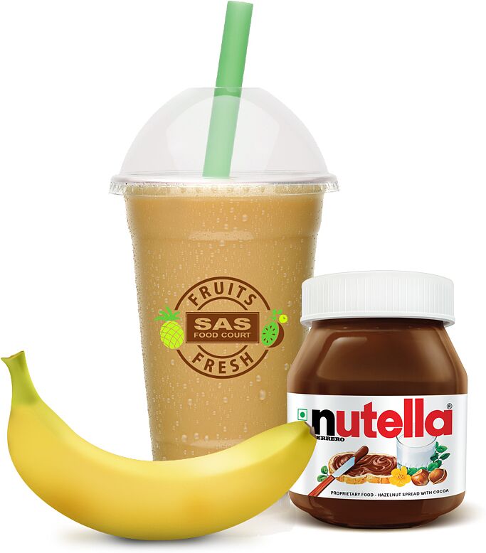 Banana-Nutella smoothie 0.5l