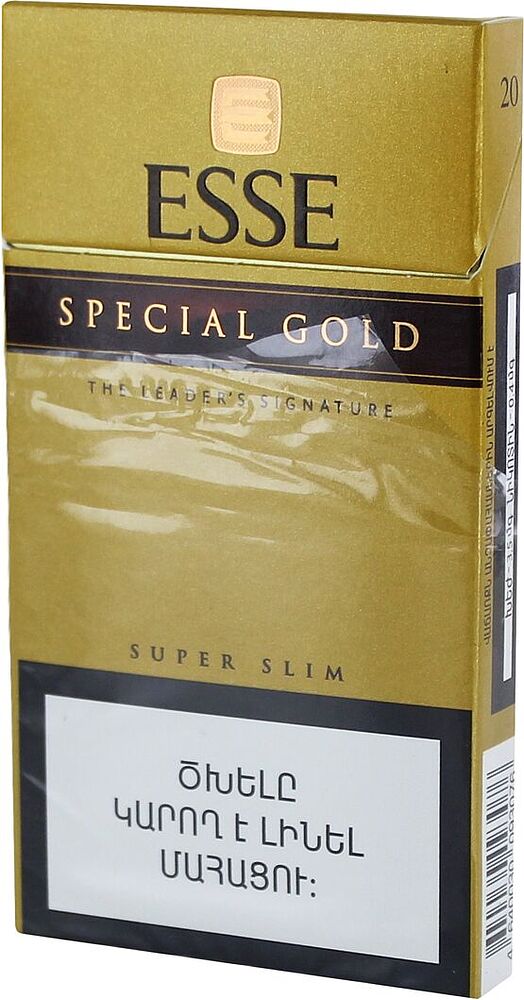 Cigarettes "Esse Special Gold"
