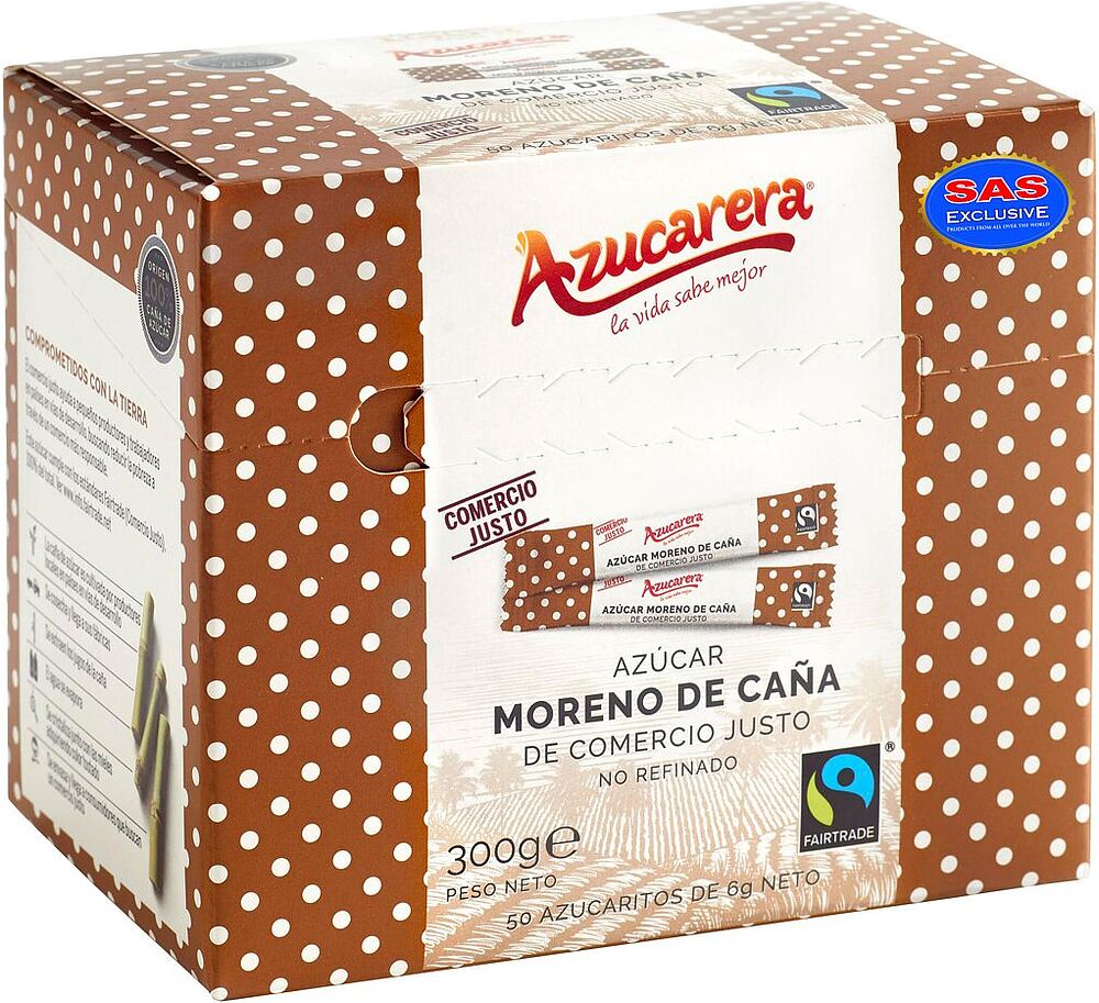 Сахар тростниковый "Azucarera Moreno De Cana" 50*6г