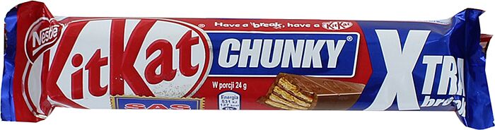 Шоколадный батончик "Nestle Kit Kat Chunky Extra Brake" 48г