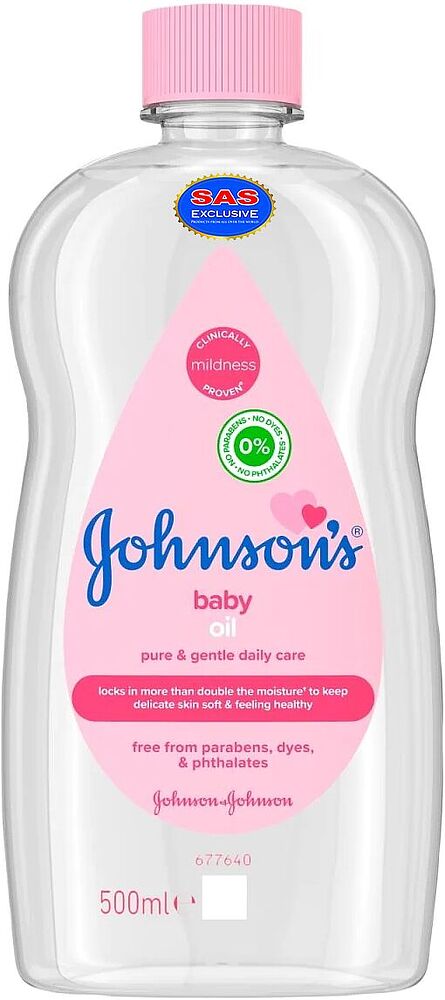 Body oil "Johnson's Baby" 500ml