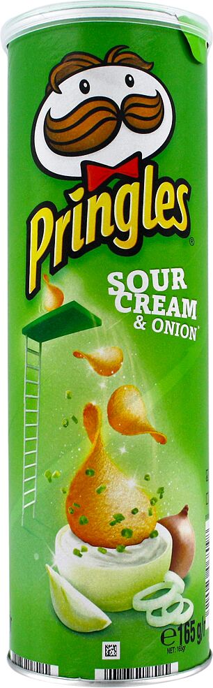 Chips "Pringles" 165g Sour cream & Onion
