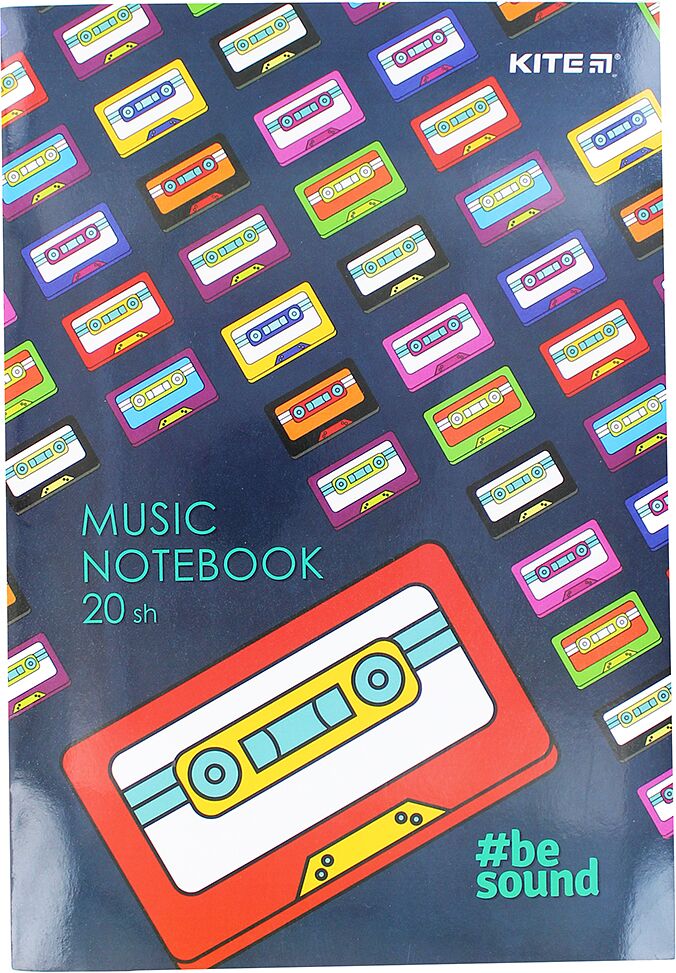 Music notebook "Kite" 20 sheets