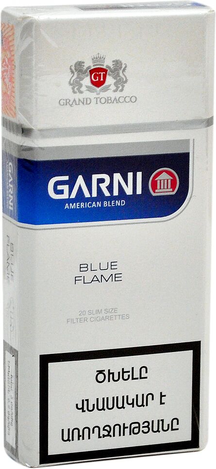 Cigarettes "Garni Blue Flame"  