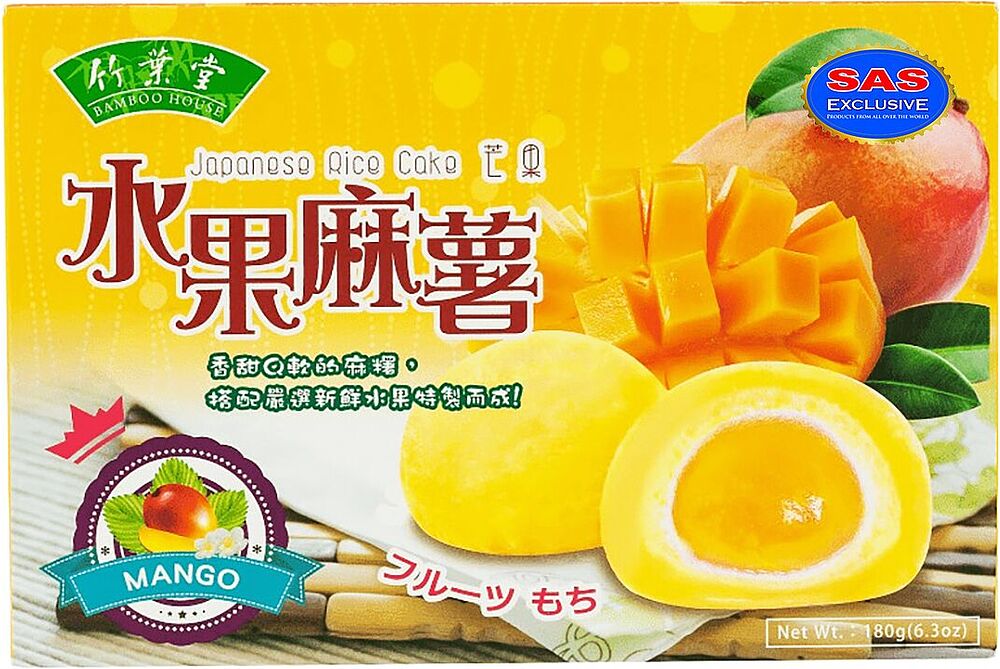 Pastry with mango flavor "Bamboo House" 180g