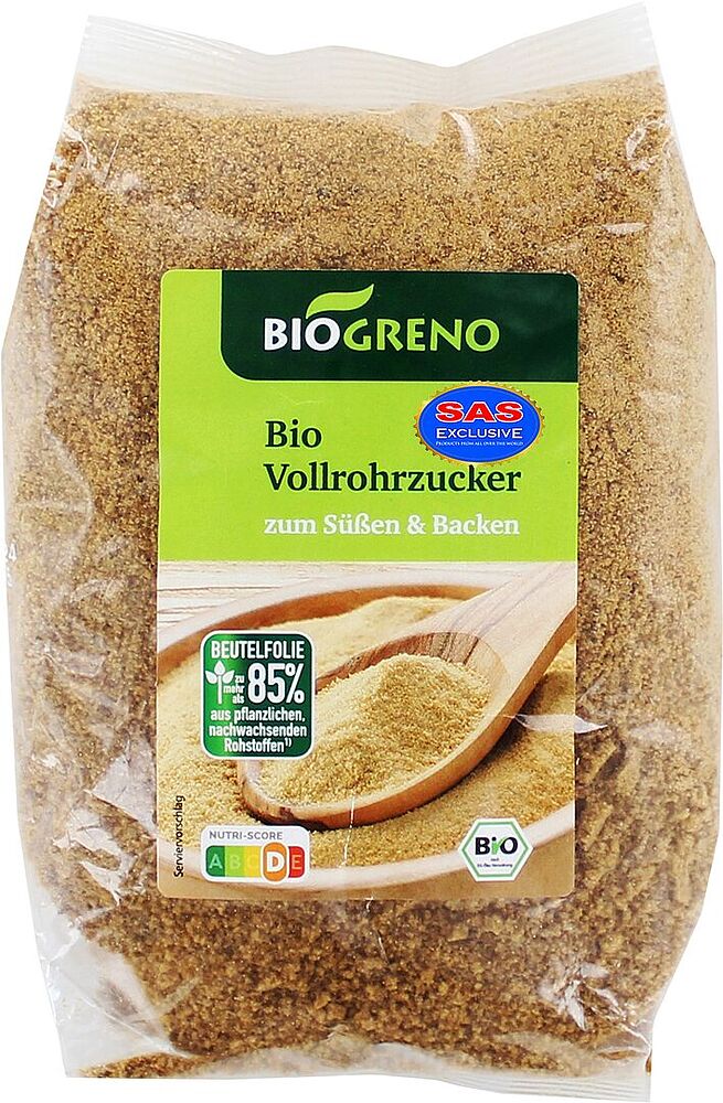 Сахар тростниковый "Bio Greno" 500г