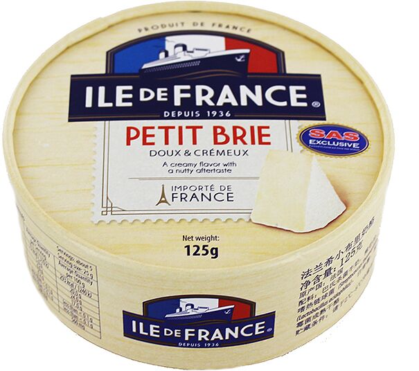 Сыр бри  "Ile de France" 125г
