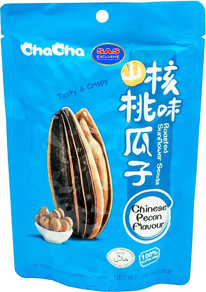 Sunflower seeds with pecan flavor "Chacha" 108g
