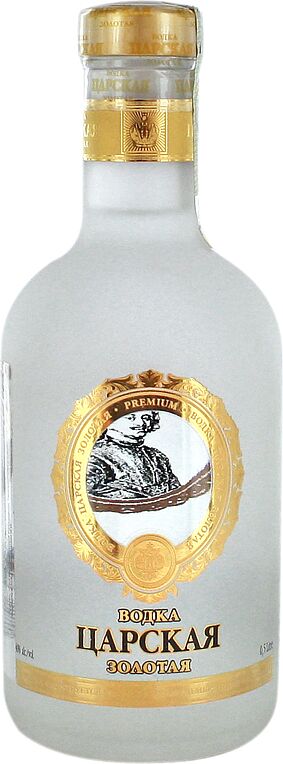 Vodka "Czar's Golden" 0.5l 