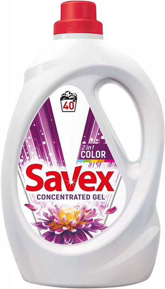 Washing gel "Savex Parfum Lock" 2.2l Color