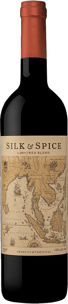 Вино красное  "Silk & Spice" 0.75л