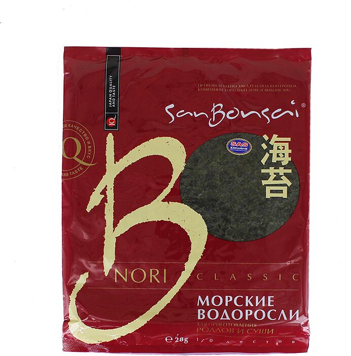 Водоросли "San Bonsai" 10 листов