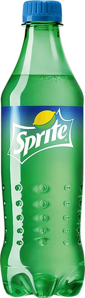 Освежающий газированный напиток "Sprite" 0.5л Лимон и лайм