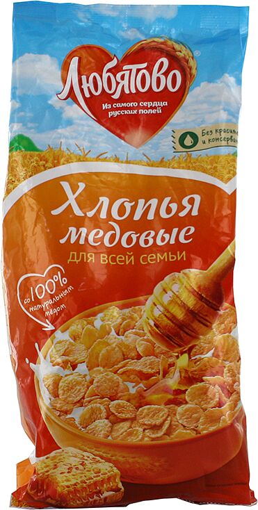 Corn flakes "Lyubyatovo" 250g