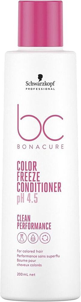 Кондиционер для волос "Schwarzkopf BC Color Freeze PH4.5" 200мл