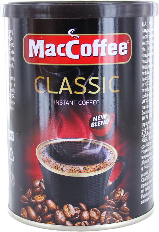 Instant coffee "Mac Coffee Classic" 100g
