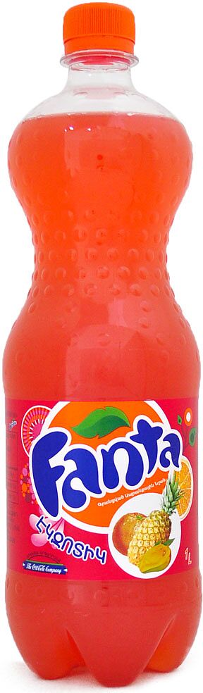 Refreshing carbonated drink "Fanta Exotic" 1l Exotic fruits