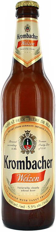 Пиво "Krombacher Weizen" 0,5л